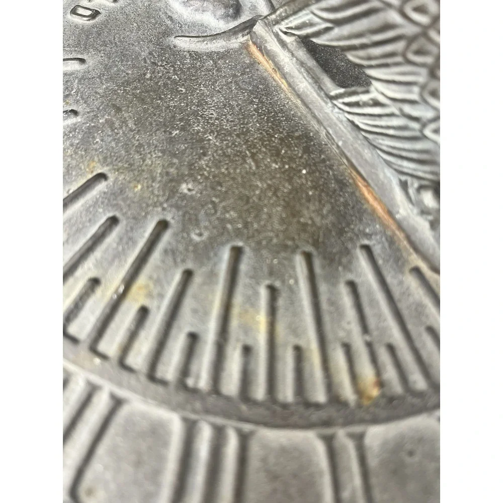 VTG Father Time Sundial Bird Grow Old Along With Me The Best Is Yet To Be 9 7/8